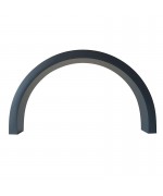 Profilo angolare piccolo in PVC per finestre ovali