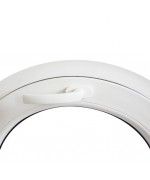 Finestra oblò a vasistas in PVC Bianco