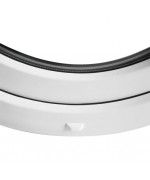 Finestra oblò a vasistas in PVC Bianco