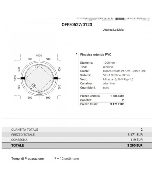 Ordine speciale OFR/0121/0720