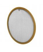 Zanzariera con telaio per finestra rotonda