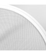 Zanzariera con telaio per finestra semicircolare