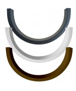 Profilo angolare in PVC per finestra rotonda