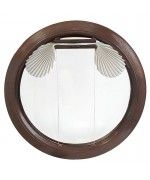 Tenda plissettata oscurante per finestra rotonda