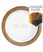 Fenêtre ronde fixe PVC en couleur