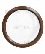 Fenêtre ronde fixe PVC en couleur