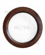 Fenêtre ronde fixe PVC en couleur