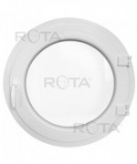 Fenêtre ronde à la française PVC blanc oeil de boeuf