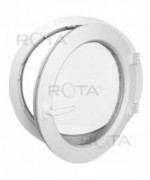 Fenêtre ronde à la française PVC blanc oeil de boeuf