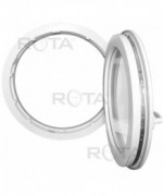 Fenêtre ronde à la française PVC blanc oeil de boeuf