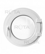 Fenêtre ronde à la française PVC blanc oeil de boeuf