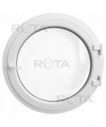 Fenêtre ronde à la française PVC blanc oeil de boeuf
