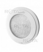Fenêtre ronde à soufflet PVC blanc avec verre structuré