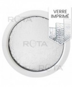 Fenêtre ronde fixe PVC oeil de boeuf avec verre structuré