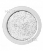 Fenêtre ronde fixe PVC oeil de boeuf avec verre structuré