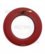 Fenêtre ronde à soufflet PVC en couleur RAL au choix