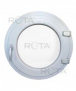 Fenêtre ronde à la française PVC en couleur RAL