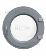 Fenêtre ronde à la française PVC en couleur RAL