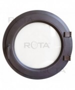 Fenêtre ronde à la française PVC en couleur RAL