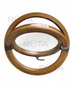 Fenêtre ronde basculante PVC en couleur