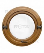 Fenêtre ronde basculante PVC en couleur