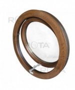 Fenêtre ronde à l'italienne PVC en couleur oeil de boeuf