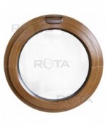 Fenêtre ronde à l'italienne PVC en couleur oeil de boeuf
