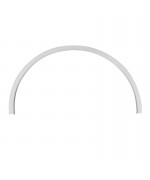 Profilo di raccordo in PVC per le finestre rotonde